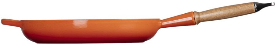 Le Creuset Signature Stbejernspande m. Trhndtag 28 cm, Volcanic