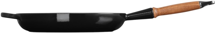Le Creuset Signature Stbejernspande m. Trhndtag 28 cm, Sort