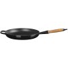 Le Creuset Signature Stbejernspande m. Trhndtag 28 cm, Sort