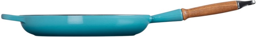 Le Creuset Signature Stbejernspande m. Trhndtag 28 cm, Caribbean