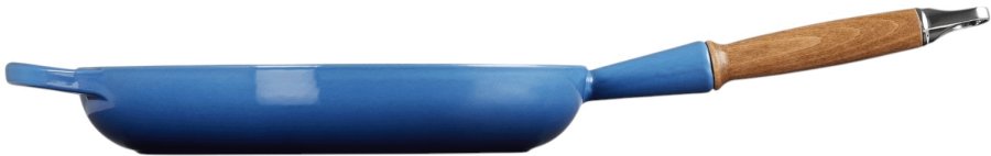Le Creuset Signature Stbejernspande m. Trhndtag 28 cm, Azure