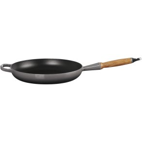 Le Creuset Signature Stbejernspande m. Trhndtag 28 cm, Flint