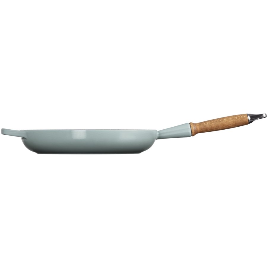 Le Creuset Signature Stbejernspande m. Trhndtag 28 cm, Sea Salt
