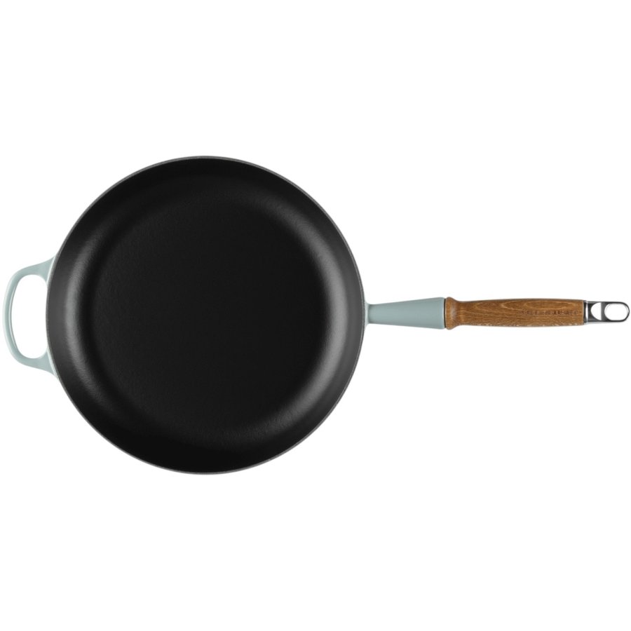 Le Creuset Signature Stbejernspande m. Trhndtag 28 cm, Sea Salt