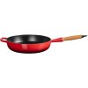 Le Creuset Signature Sauterpande m. Trhndtag 28 cm, Cerise