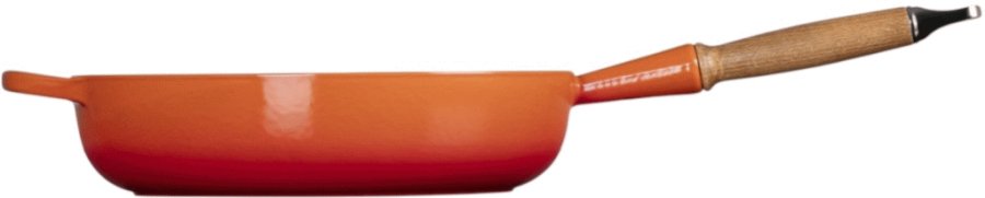 Le Creuset Signature Sauterpande m. Trhndtag 28 cm, Volcanic