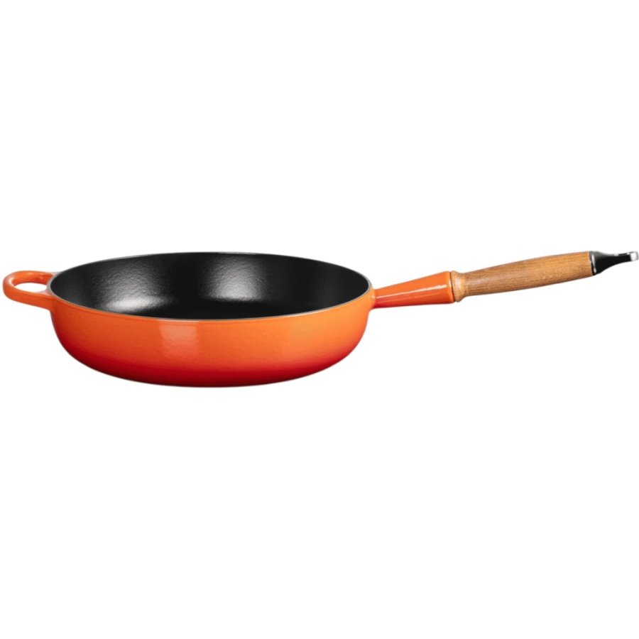 Le Creuset Signature Sauterpande m. Trhndtag 28 cm, Volcanic