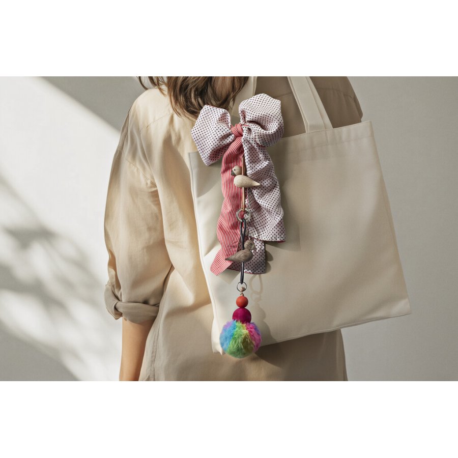 Kay Bojesen Nglering Fugl 6 cm, Rget Eg/Slv