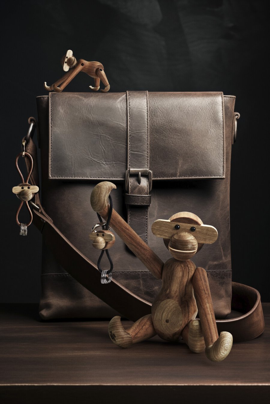 Kay Bojesen Nglering Abe, Teak- og Limbatr/Slv
