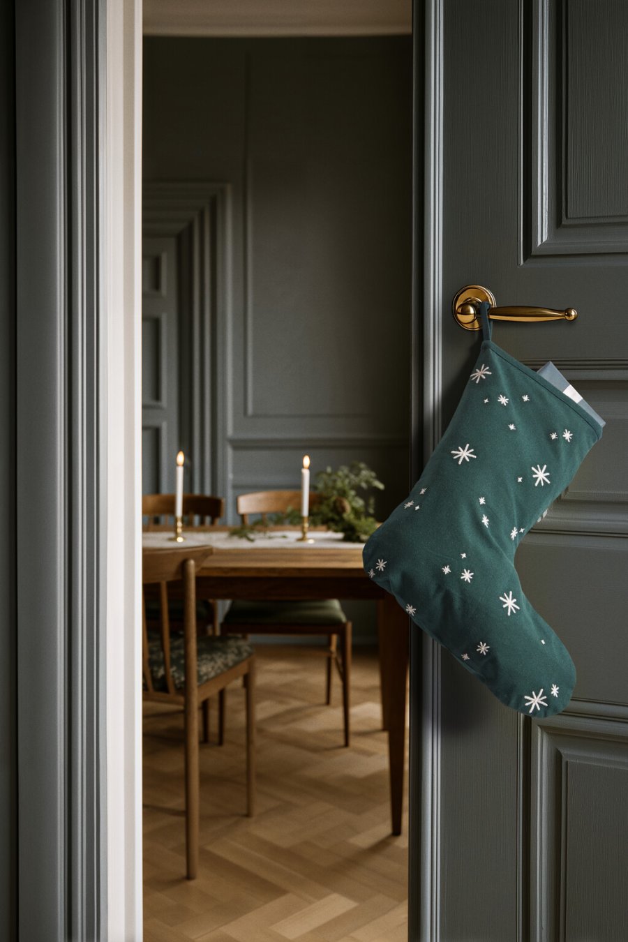 Juna Christmas Fable Julesok 45 cm, Grn