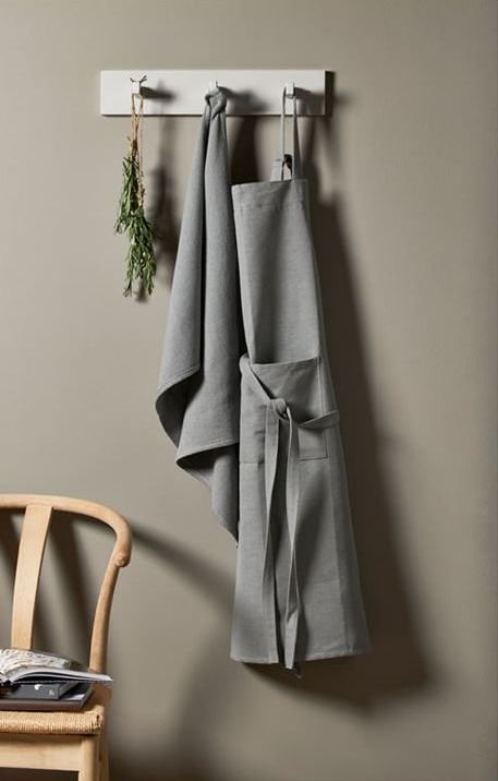 Bastian Forklde 95x80 cm, Lys Gr