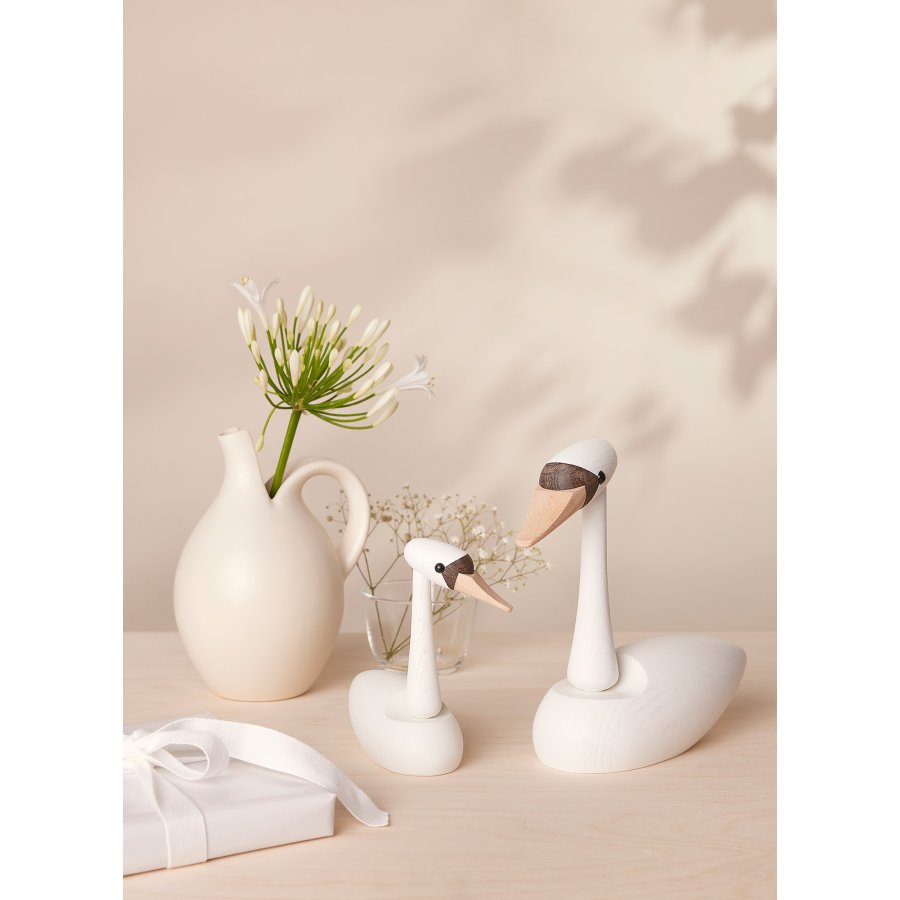Spring Copenhagen Svanen 20,5 cm, Hvid