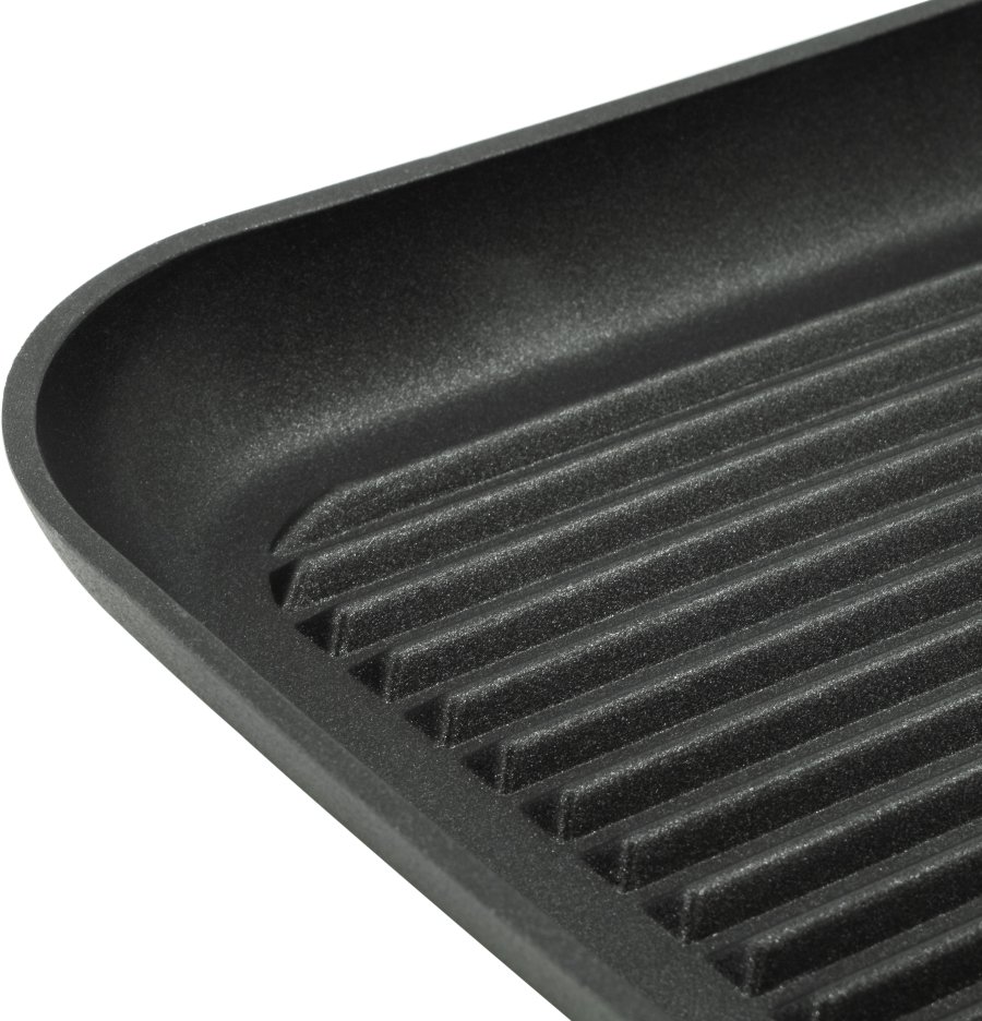Eva Trio Grillstegepande 28 cm, Sort