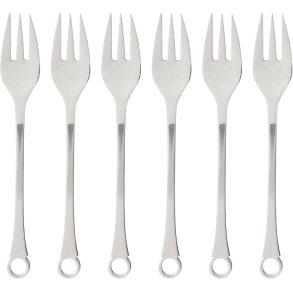 Gense Pantry Kagegaffel 6 stk. 16 cm, Mat Stål