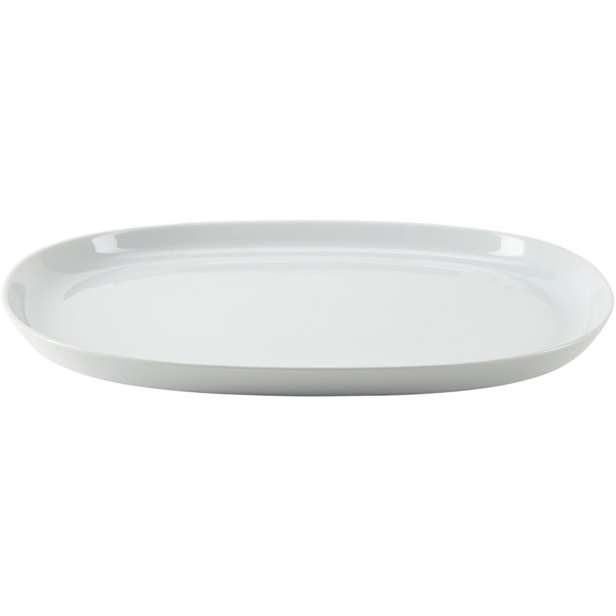 Piet Hein Superellipse Tallerken 30 cm, Hvid