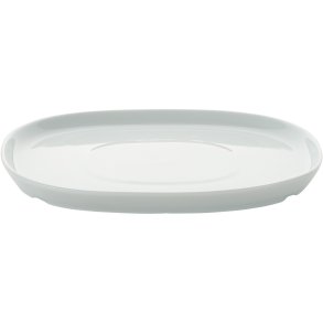 Piet Hein Superellipse Teller 19cm, Wei