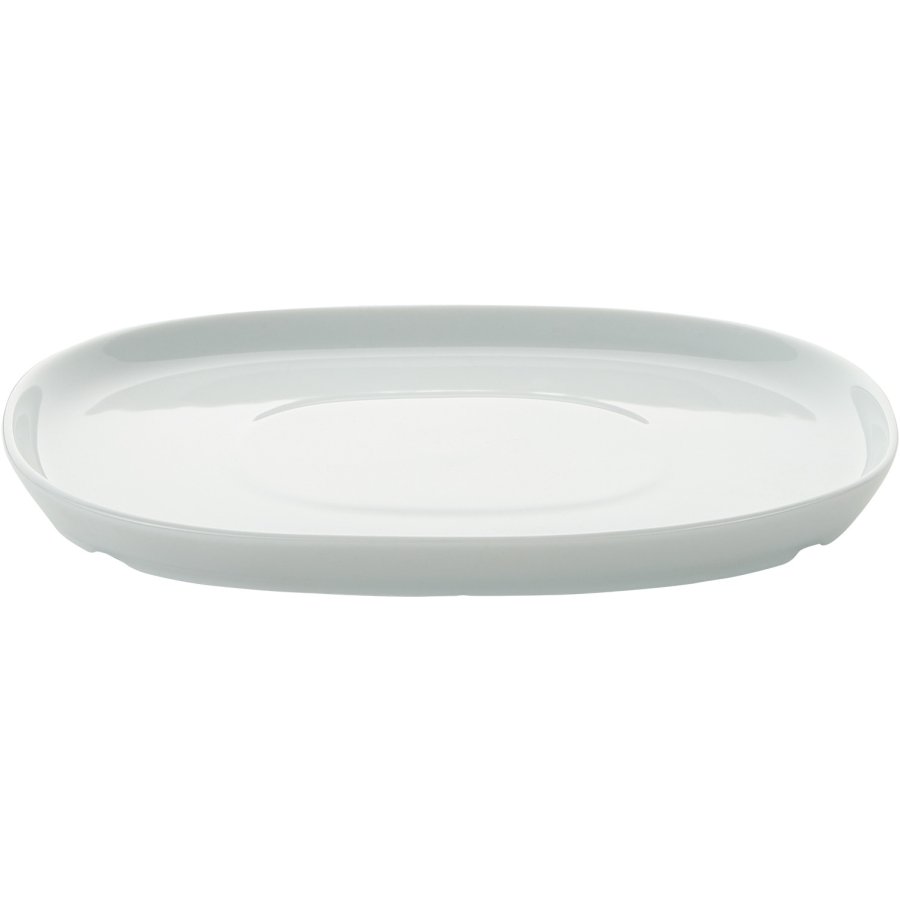 Piet Hein Superellipse Tallerken 19 cm, Hvid