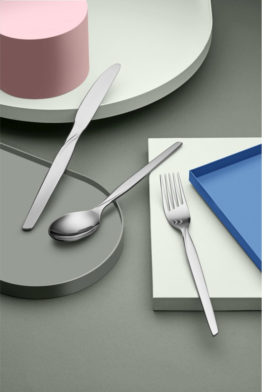 Gense Twist Bordkniv, Blankt Stl