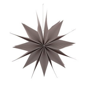 House Doctor Capella Stern 70 cm, Rot/Weiß