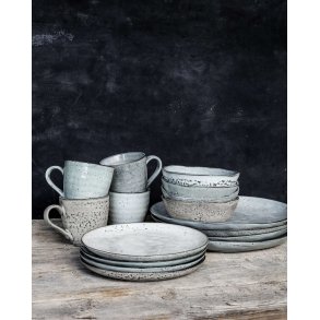 House Doctor Rustic Tallerken 27,5 cm, Grå/Blå