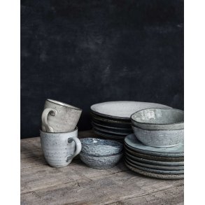House Doctor Rustic Skål Ø11,5 cm, Grå/Blå