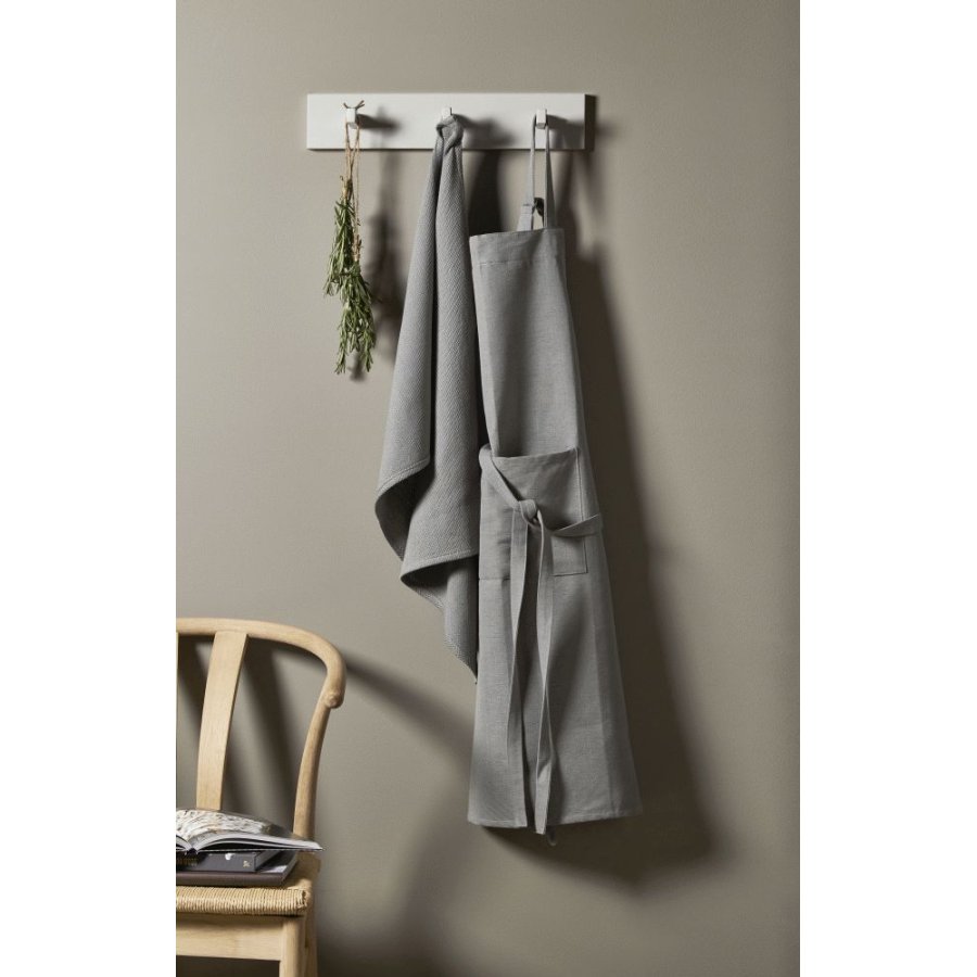 Bastian Diamond Viskestykke 50x70 cm, Lys Gr