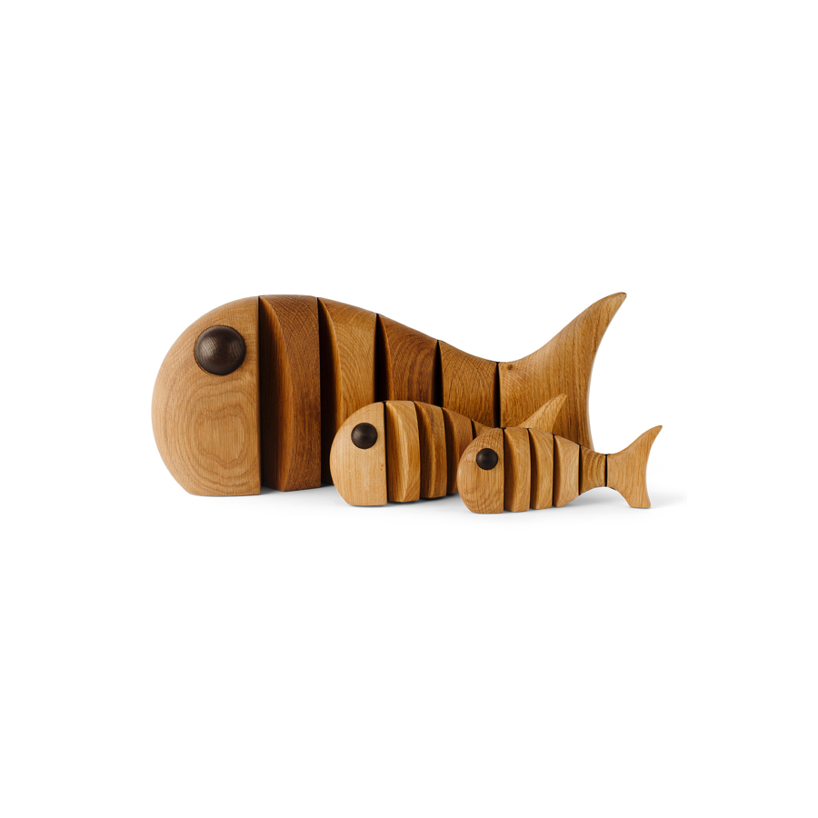 Spring Copenhagen Holz-Fisch Mega 44 cm, Eiche