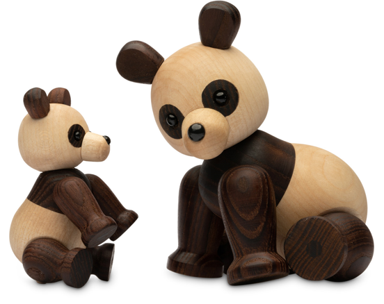 Spring Copenhagen Panda Polly 14 cm, Ahorn