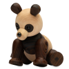 Spring Copenhagen Panda Polly 14 cm, Ahorn