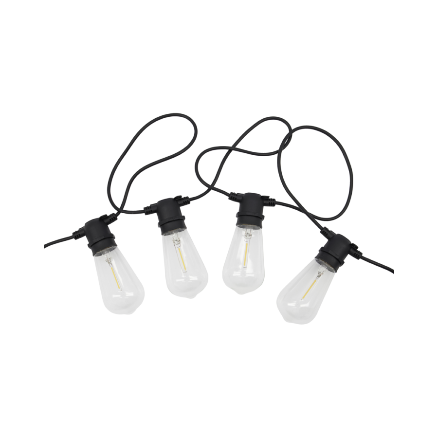 House Doctor Function Lichterkette lnglich 8,4 m, Schwarz