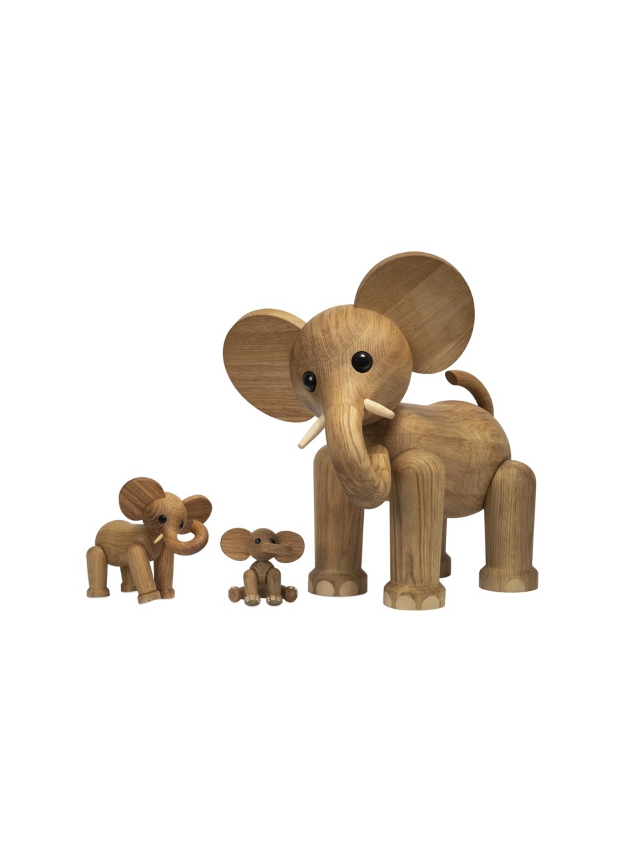 Spring Copenhagen Elefant Tembo 49,5 cm, Eiche