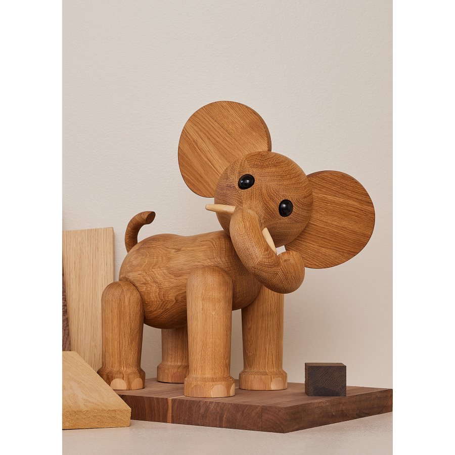 Spring Copenhagen Elefant Tembo 49,5 cm, Eiche