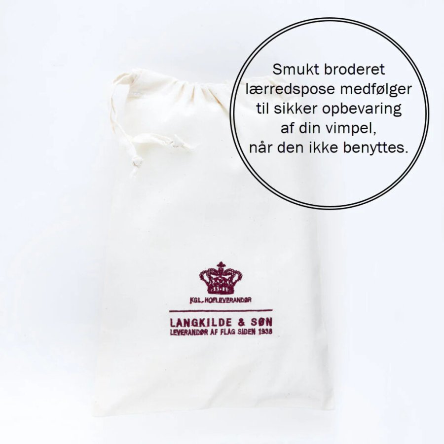 Langkilde & S�n Vimpel til 11 m Flagstang