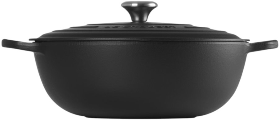 Le Creuset Signature Stegegryde 32 cm/7 L, Mat Sort