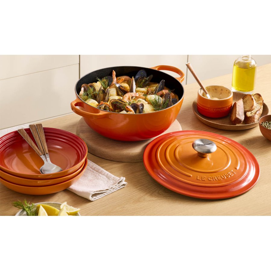 Le Creuset Signature Stegegryde 32 cm/7 L, Volcanic