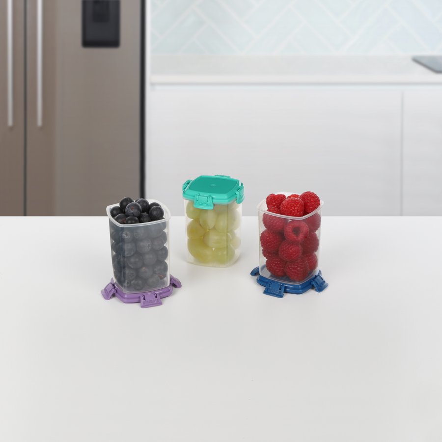 Sistema To Go Knick Knack Box 3er Set. 138 ml, Minty Teal