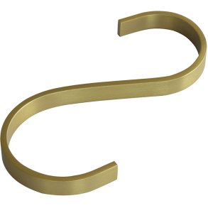 MOUD Home Curvy S-Krog 9,8 cm, Messing