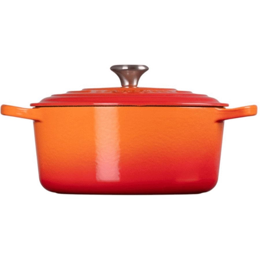 Le Creuset Signature Rund Stbejernsgryde 22 cm/3,3 L, Volcanic