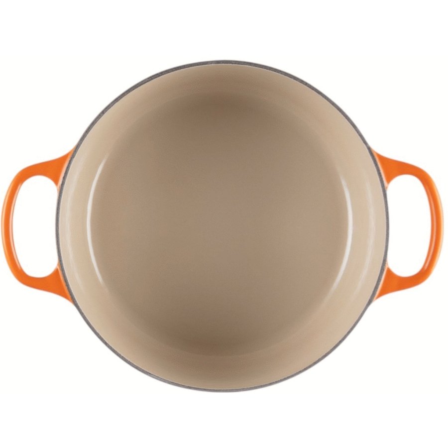Le Creuset Signature Rund Stbejernsgryde 22 cm/3,3 L, Volcanic