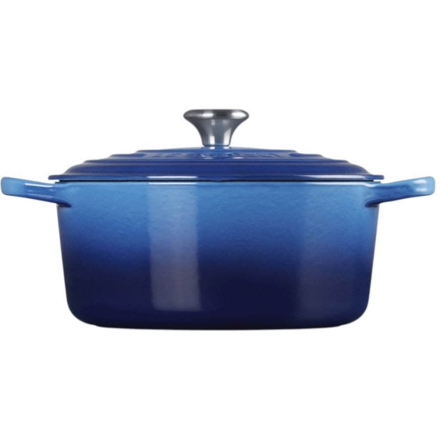 Le Creuset Signature Rund Stbejernsgryde 22 cm/3,3 L, Azure