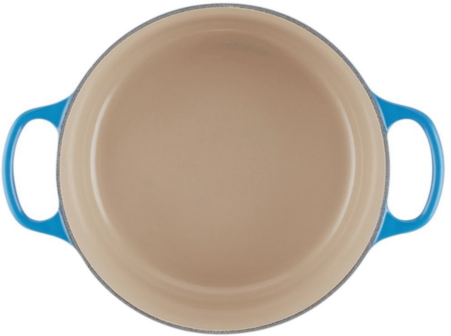 Le Creuset Signature Rund Stbejernsgryde 22 cm/3,3 L, Azure