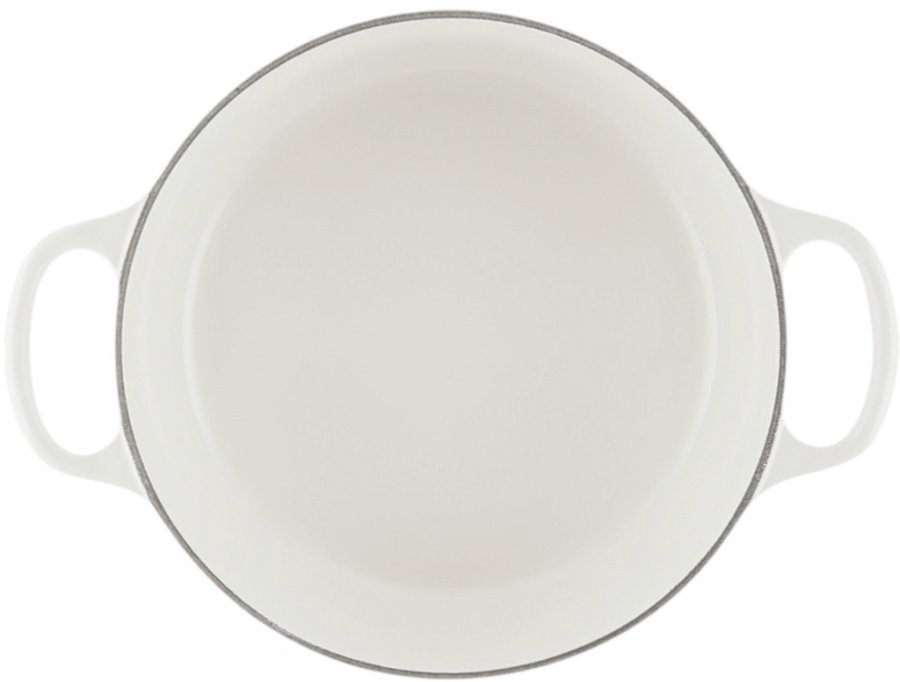 Le Creuset Heart Rund Stbejernsgryde, Hvid