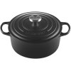 Le Creuset Signature Rund Stbejernsgryde 24 cm/4,2 L, Mat Sort