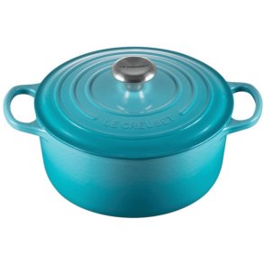 Le Creuset Signature Rund Stbejernsgryde 24 cm/4,2 L, Caribbean