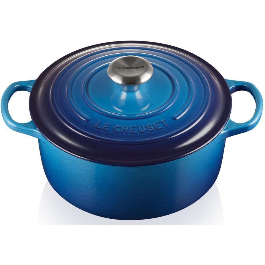 Le Creuset Signature Gryde 24 cm/4,2 L, Azure