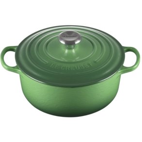 Le Creuset Signature Rund Stbejernsgryde 24 cm/4,2 L, Bamboo Green