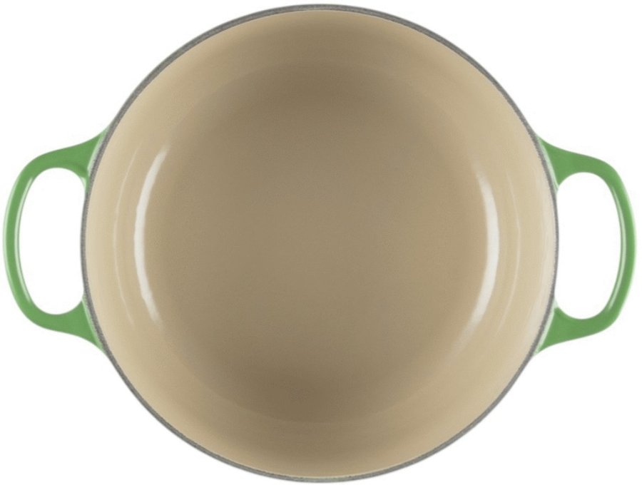 Le Creuset Signature Rund Stbejernsgryde 24 cm/4,2 L, Bamboo Green