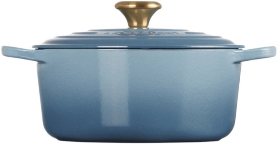 Le Creuset Signature Rund Stbejernsgryde 24 cm/4,2 L, Chambray