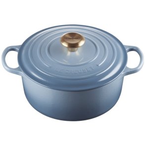 Le Creuset Signature Rund Stbejernsgryde 24 cm/4,2 L, Chambray