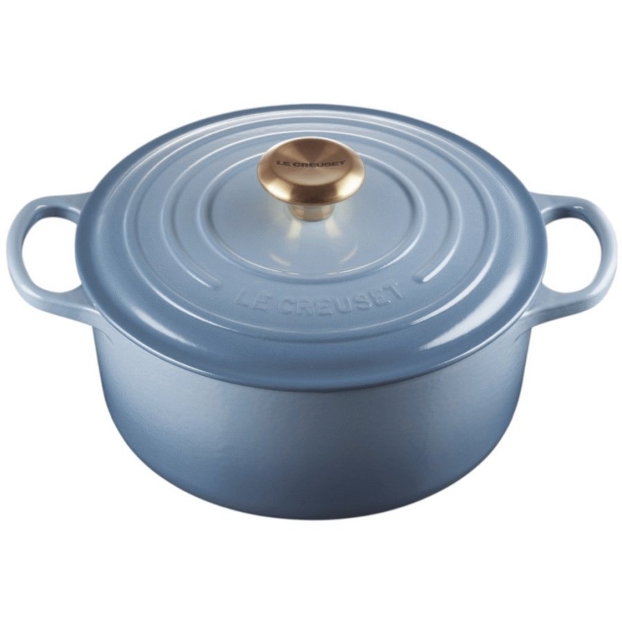 Le Creuset Signature Rund Stbejernsgryde 24 cm/4,2 L, Chambray